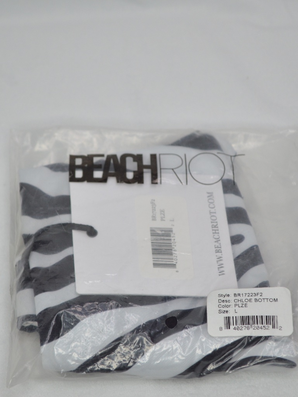Beach Riot Chloe Bikini Bottoms Just The Bottoms Revolve $98 Retail - Size Large
